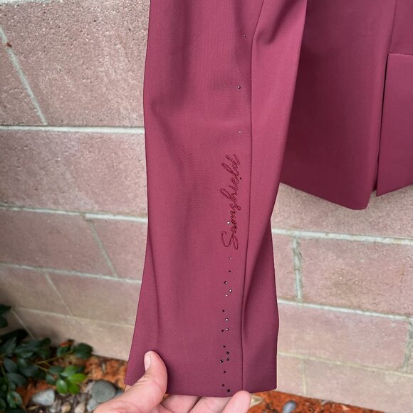***SOLD***NWT Samshield Olympe Crystal Jacket in Amarante size EU 42 - Picture 3 of 4
